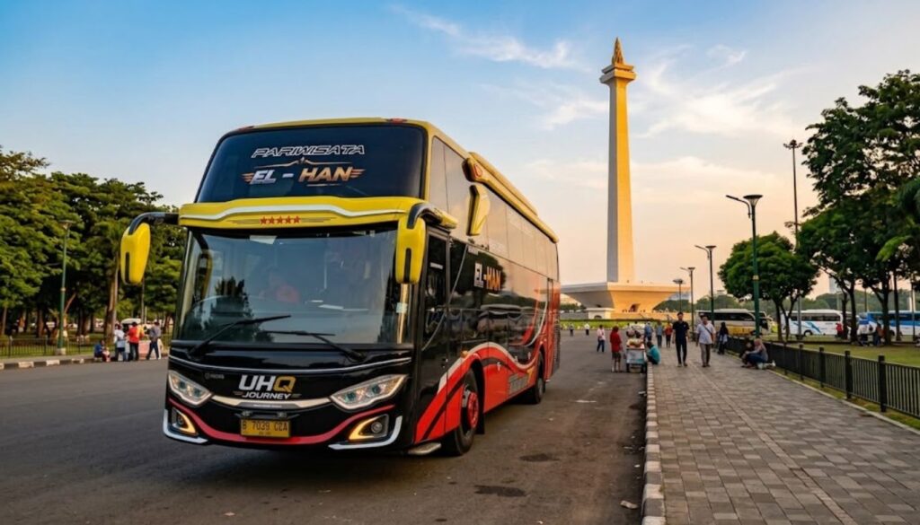 Sewa bus pariwisata Jakarta
